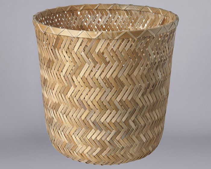 Bamboo pot for plants