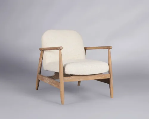 Saku armchair cream