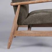 Saku armchair green