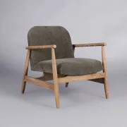 Saku armchair green