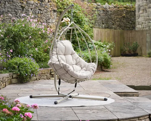 Verano hanging chair – cream