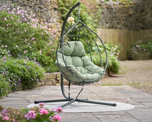 Verano hanging chair – green