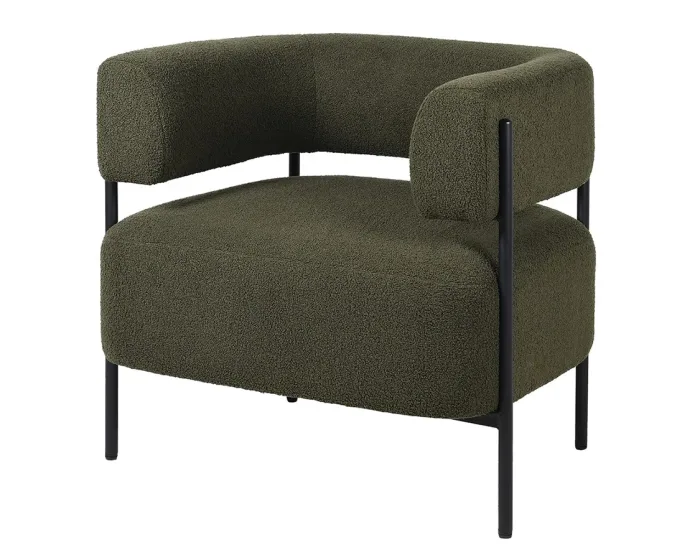 Nantes armchair green